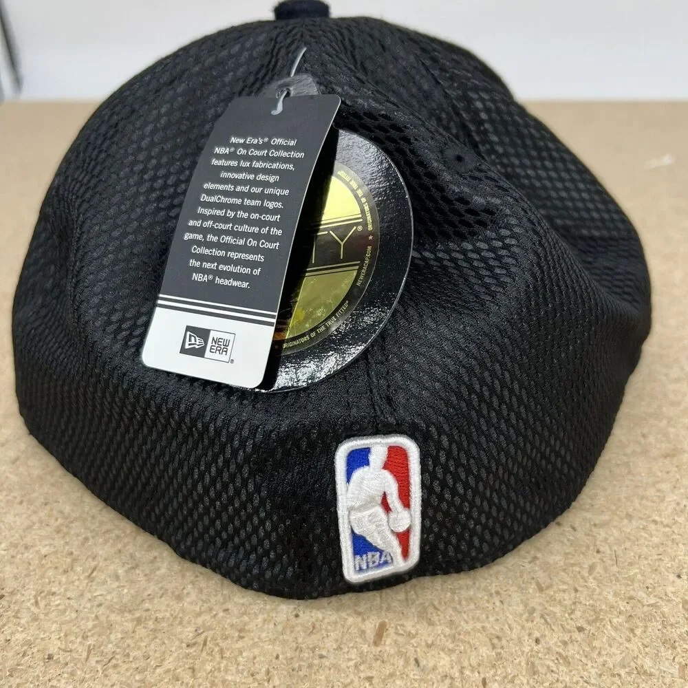 NEW sz 7 7/8 New Era Chicago Bulls 59Fifty Velvet Bill Metallic Logo